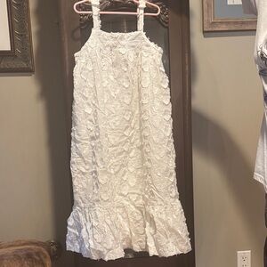 Janie and Jack Ivory Textured Dress